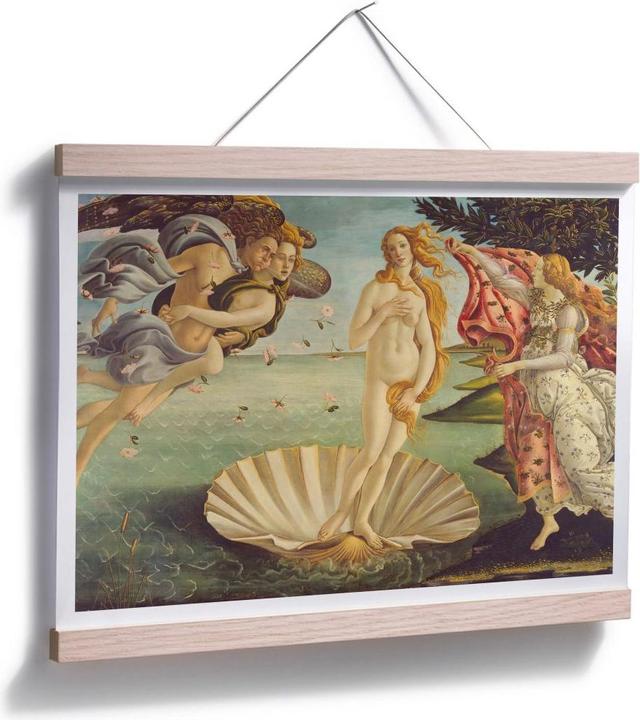 Actual product image Trenddeko Botticelli - Birth of Venus (120 x 100 cm)