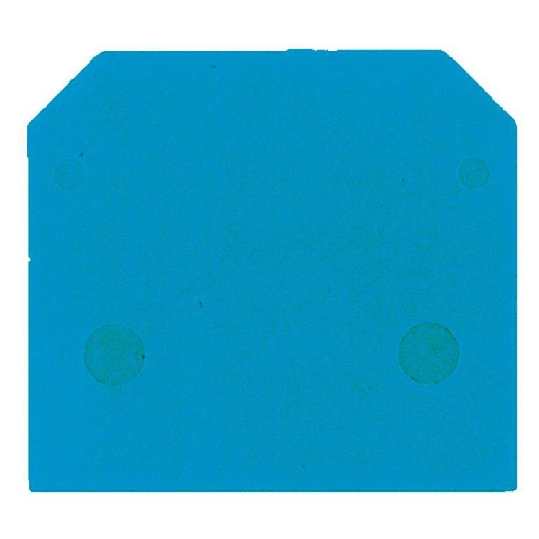 Weidmüller Eindplaat 1,5mm SAK serie blauw (Diverse), Elektronica benodigdheden + Behuizing, Blauw