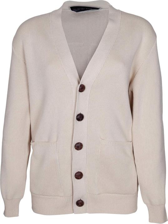 Produktbild Golden Goose organic cotton cardigan with logo (S)