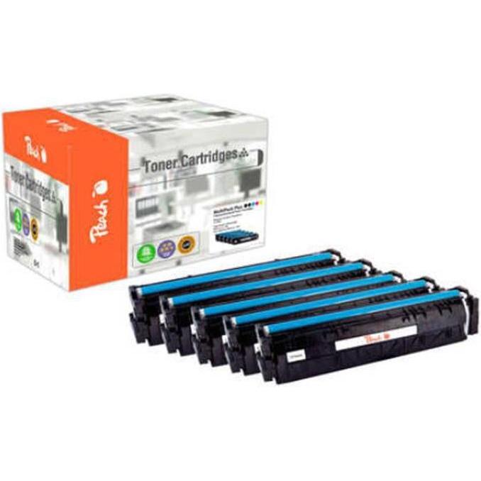Peach, Toner, 203A Multipack Plus (M, BK, Y, C)