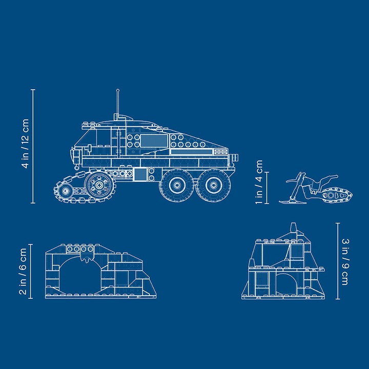Immagine prodotto LEGO Camion per l'esplorazione dell'Artico (60194, LEGO City)
