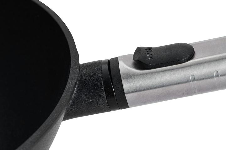 Immagine prodotto Woll 11028PLCI Padella ad induzione Pro Logic, in ghisa (28 cm, Wok, Alluminio, Alluminio pressofuso)