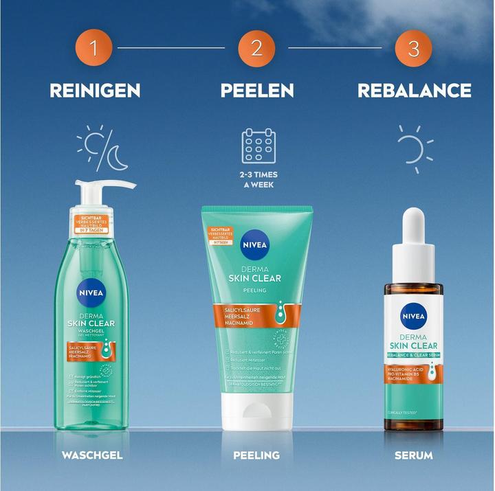Produktbild NIVEA Derma Skin Clear (Reinigungsgel, 150 ml)