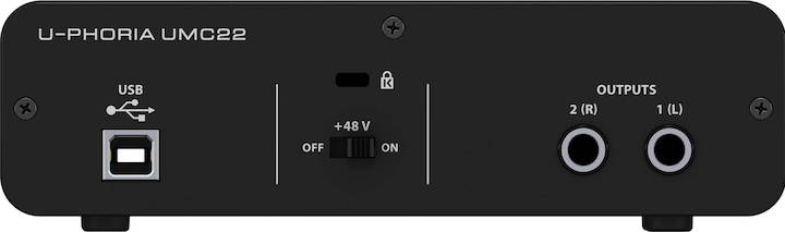 Produktbild Behringer U-Phoria UMC22 (USB)