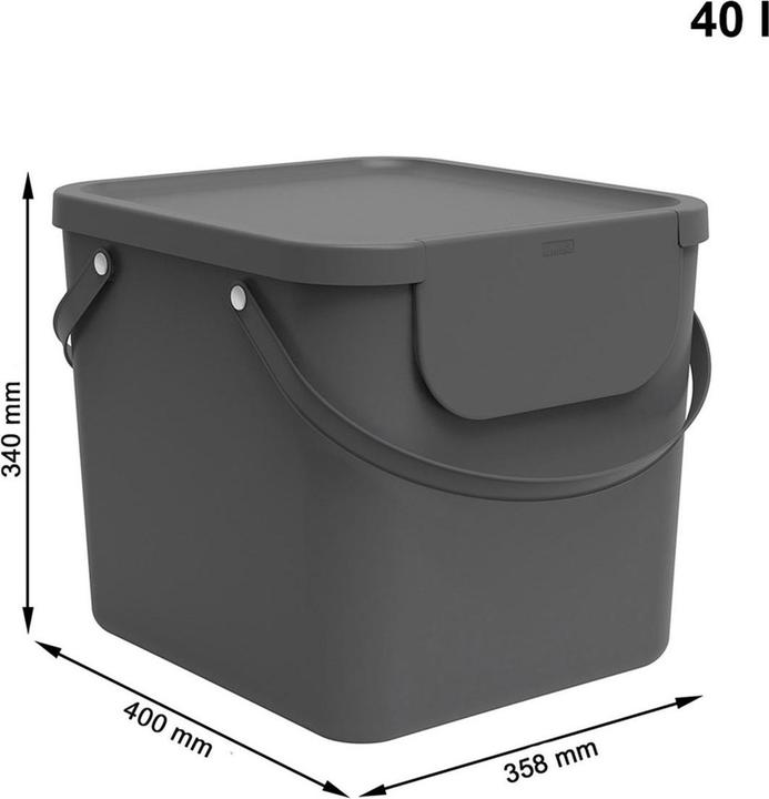 Produktbild Rotho Sortierkorb Albula 40L Cappuccino (40 l)