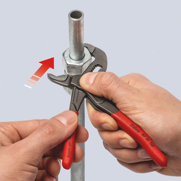 Produktbild Knipex Cobra®Hightech-Wasserpumpenzange 87 01 150 SB (150 mm)