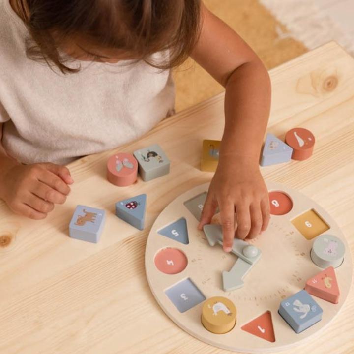 Produktbild Little Dutch Puzzle Uhr FSC