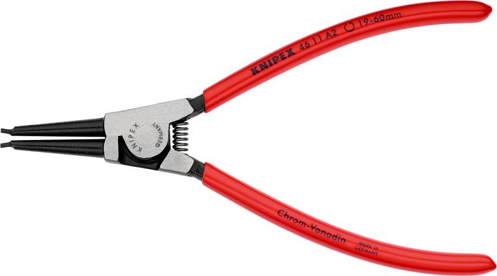 Productafbeelding Knipex Borgveertang voor buitenringen op assen 46 11 A2 SB (180 mm)