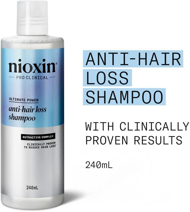 Produktbild Nioxin Anti-Haarausfall Shampoo - Shampoo gegen Haarausfall 240ml (Flüssiges Shampoo, 240 ml)