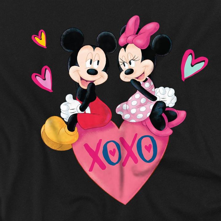 Produktbild Mickey Mouse Xoxo TShirt Valentinstag (M)