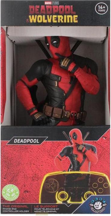 Produktbild Exquisite Gaming Cable Guys R.E.S.T - Marvel - Deadpool Support pour Téléphone et Manette (PS5)