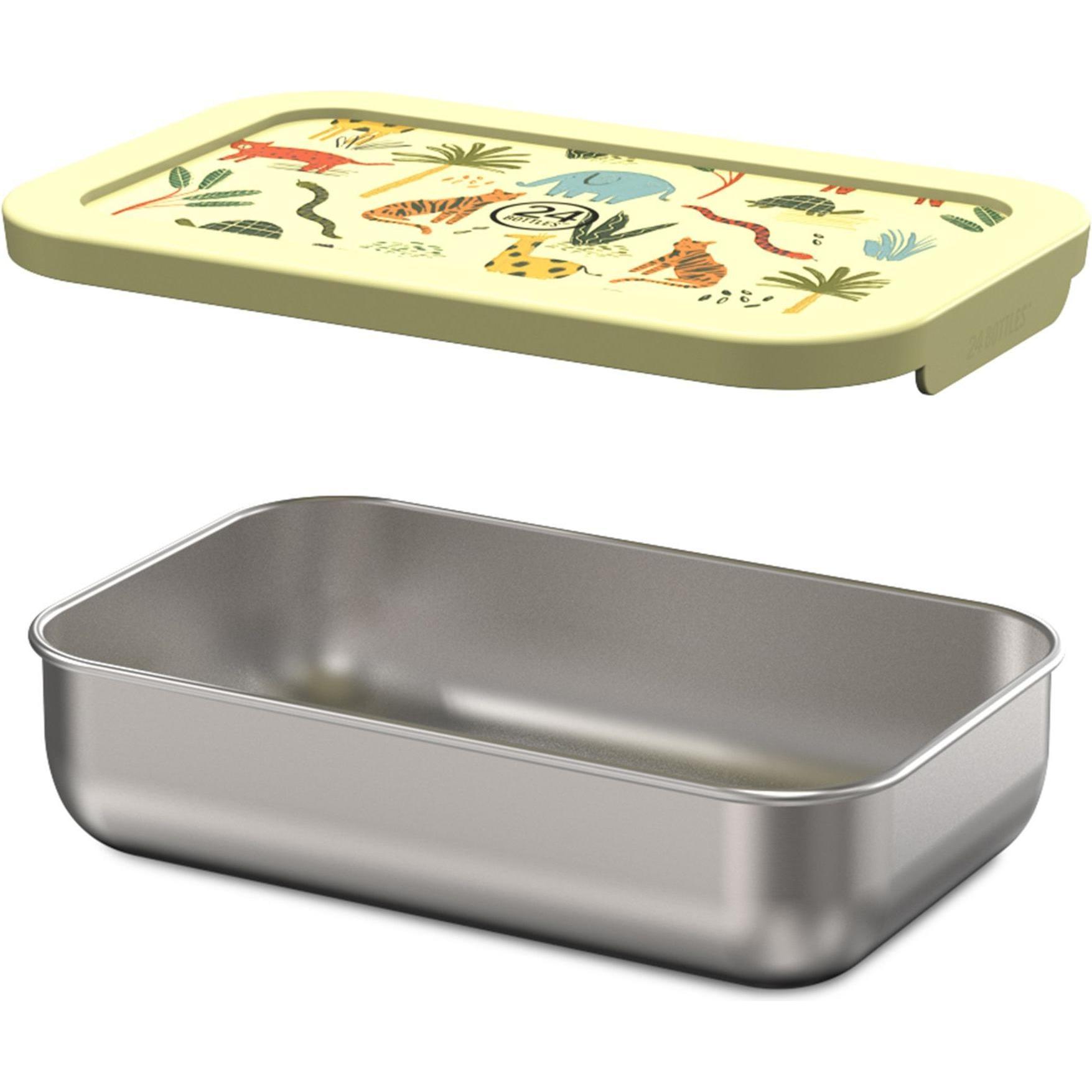 Thumbnail - 24 Bottles Lunchbox Jungle Friends, Lunchbox, Gelb