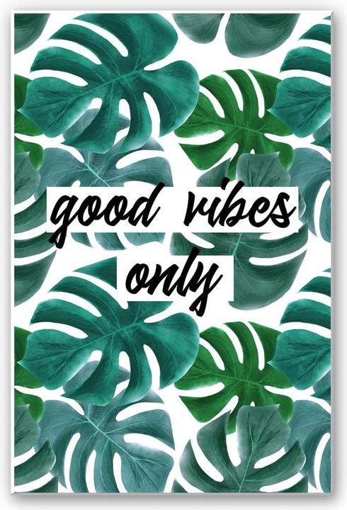 Image du produit Trenddeko Les bonnes vibrations seulement (70 x 100 cm)