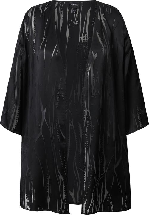 Immagine prodotto Ulla Popken Giacca EasyGoing aperta con scollo a V e maniche a 3/4 (42, 44)