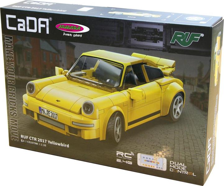 Produktbild Cada RUF CTR 2017 Yellowbird 1:20 gelb 2,4GHz Bricks (Kit)