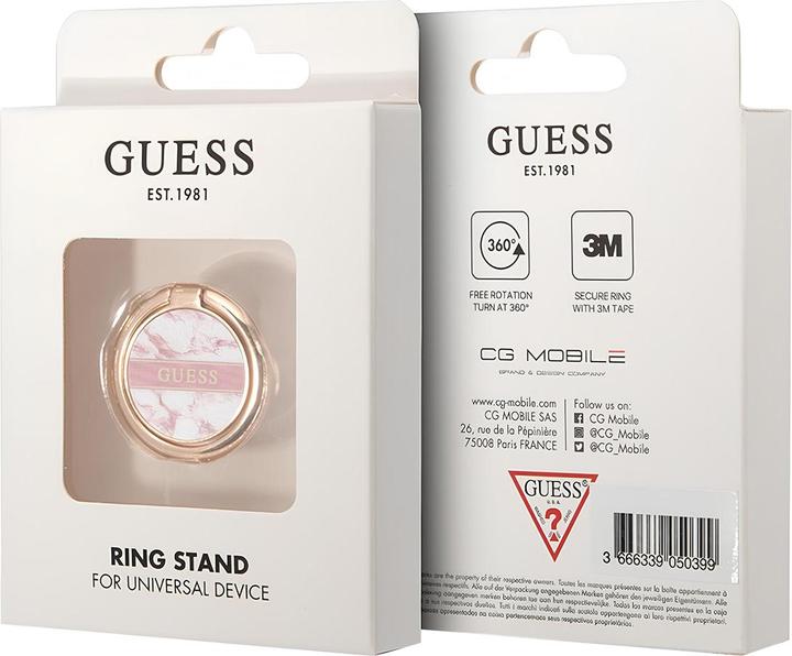 Image du produit Guess Stand Ring Marble - rose