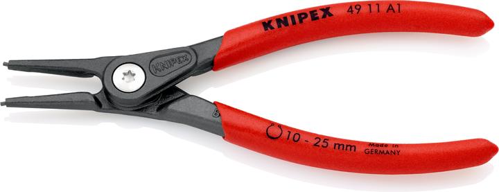 Productafbeelding Knipex Precisiecirclipstang voor buitenringen op assen 49 11 A1 SB (200 mm)