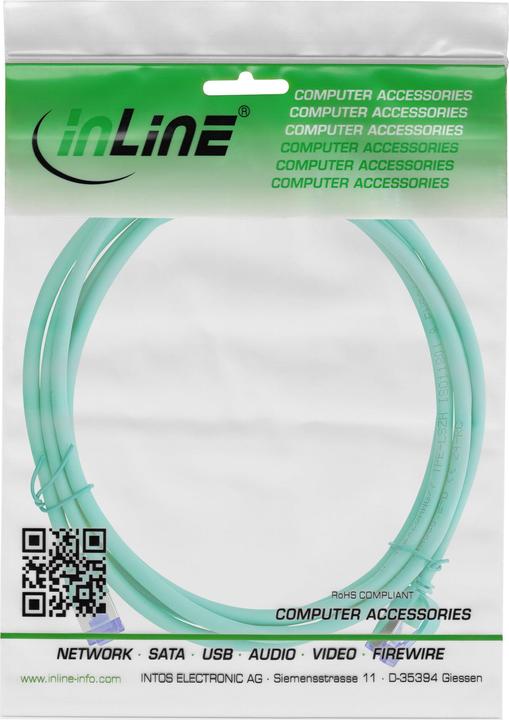 Immagine prodotto InLine Cavo patch sottile (S/FTP, CAT6a, 5 m)