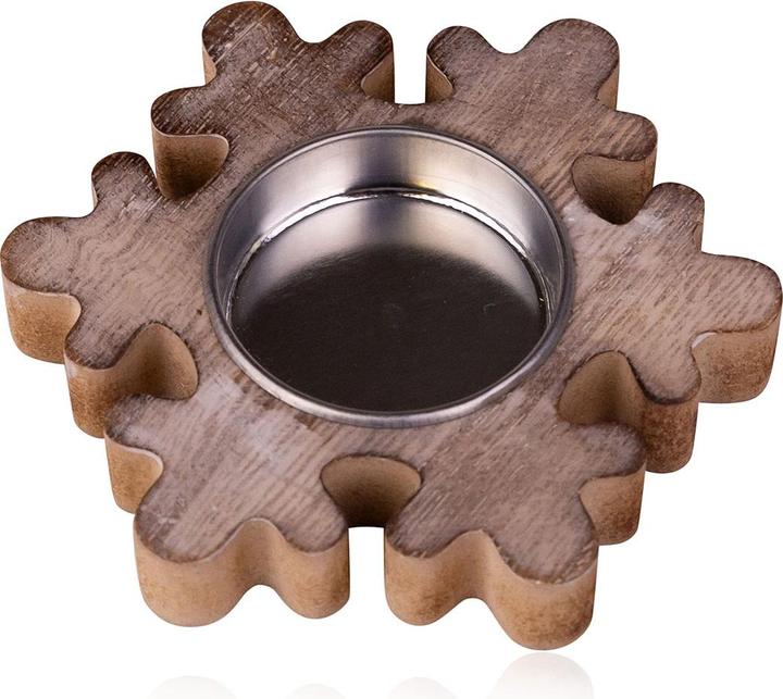 Actual product image Accentra WINTER MAGIC gift set in gift packaging, with candle holder (Hair care set)