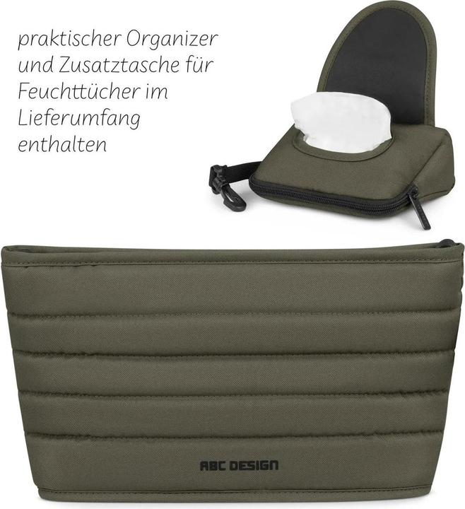 Actual product image ABC Design City Life Carrycot, Avocado