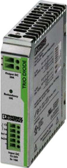 Produktbild Phoenix Contact Redundanzmodul TRIO-DIODE 12-24Vdc 2x10A