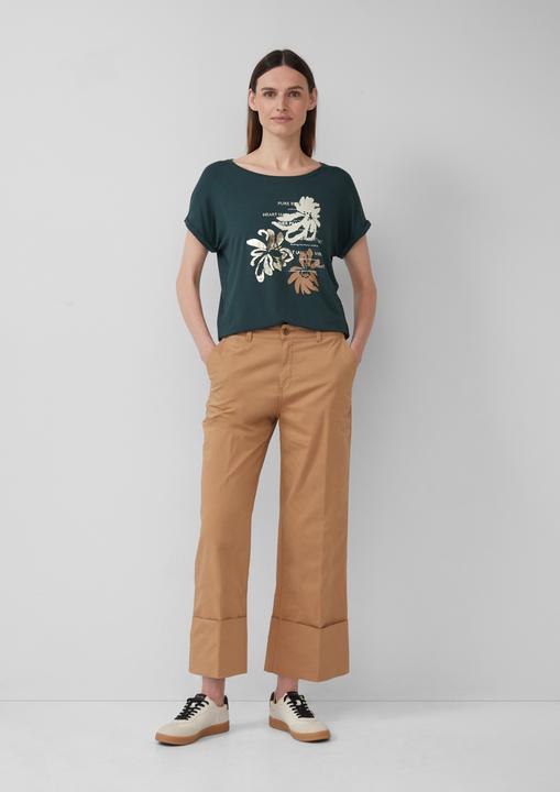 Produktbild S.Oliver T-Shirt T-Shirt aus Viskosemix im Relaxed Fit (46)