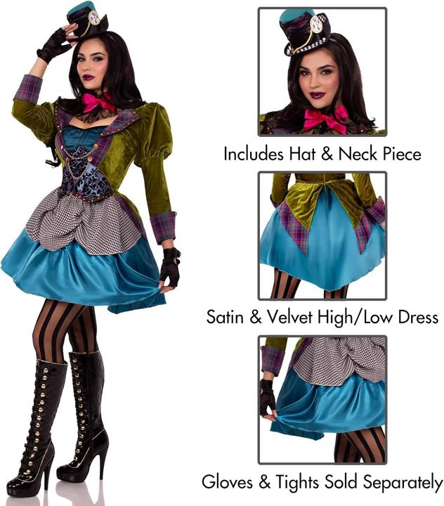 Actual product image Leg Avenue Mad Hatter - Mad Hatter (M)