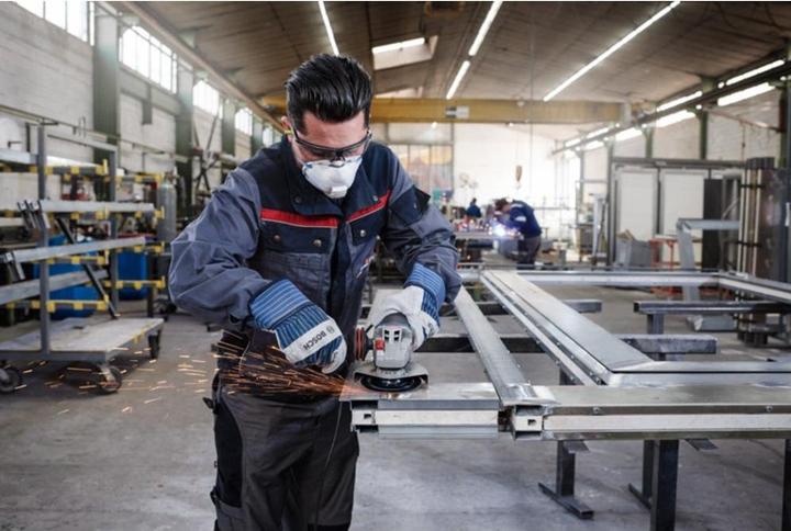 Produktbild Bosch Professional Zubehör Fächerschleifscheibe X551 Expert for Metal, gewinkelt, 125 mm, 40 (40)