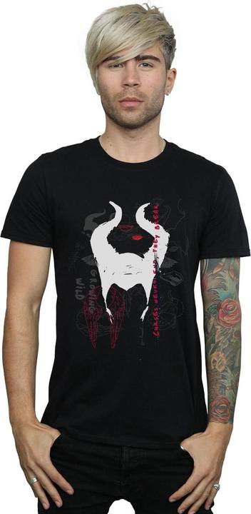 Produktbild Disney Maleficent Mistress Of Evil Growing Wild Horns Collage TShirt (XXL)
