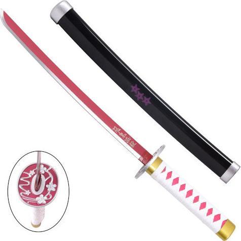 Altri, Spada decorativa, Katana Mini Bamboo Non Affilata Demon Slayer Kanao Tsuyuri
