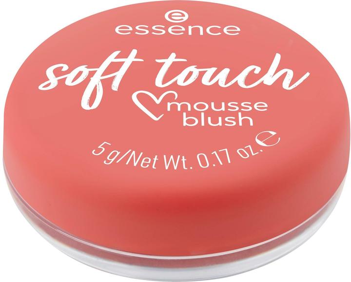 essence Soft Touch Mousse Blush Instant Result Natural Matte 5g (30 Coral Crush, Coral Crush)