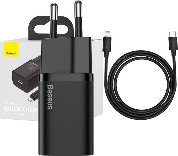 Actual product image Baseus Super Si Set Quick Charger (20 W)