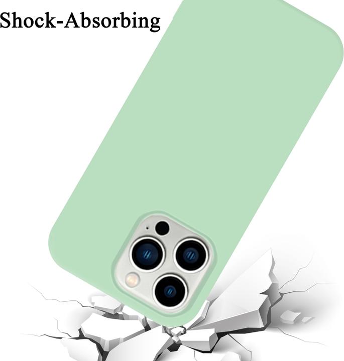 Produktbild Cadorabo Hülle für Apple iPhone 14 PRO im TPU Liquid Silicone Case Style (Apple iPhone 14 Pro)