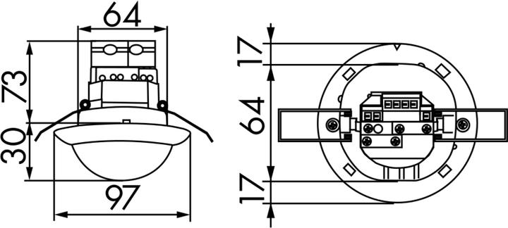 Image du produit BEG PD4-M-1C-FR Détecteur de présence PD4 (32 m)