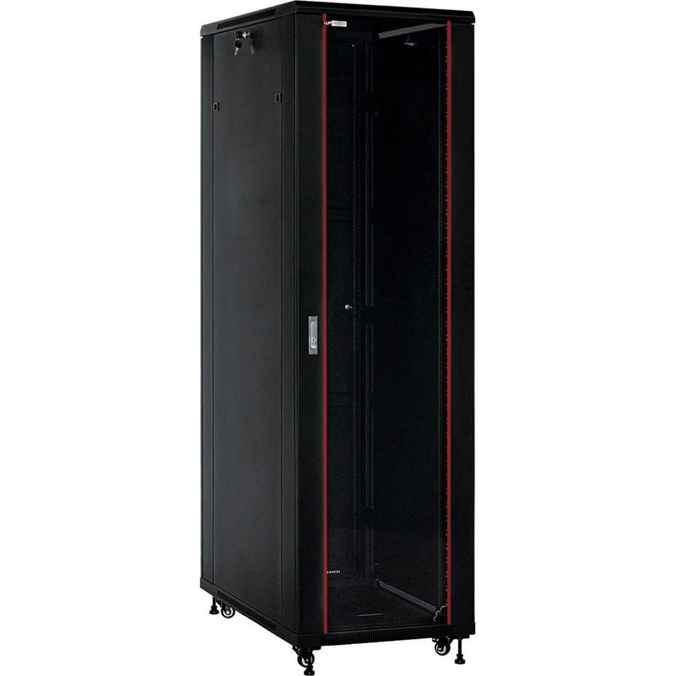Wp Netwerk kast, 22 U, 60 cm width, 112 cm high, 60 cm deep. (19 Zoll Rack), Serverschrank, Schwarz