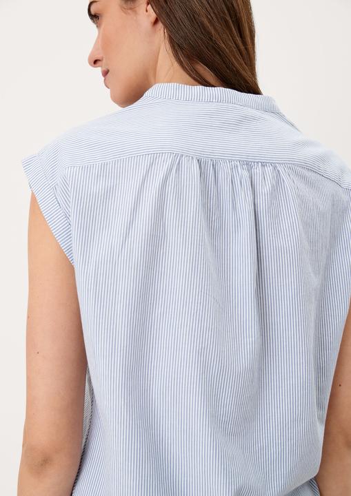 Produktbild S.Oliver Bluse Bluse mit Rundhalsausschnitt (M)