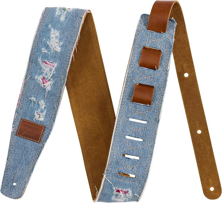 Produktbild Fender Wrangler Ripped Denim Strap, Indigo