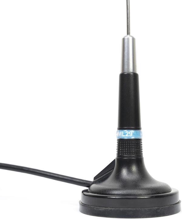 Produktbild PNI CB-Antenne ML29, Länge 34 cm, mit mitgeliefertem Magnetdurchmesser 70 mm und RG58-Kabel
