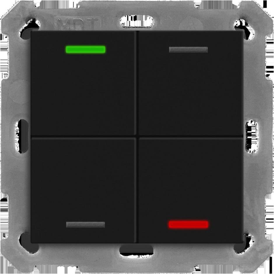 MDT, Zubehör Schalterprogramm, KNX Taster