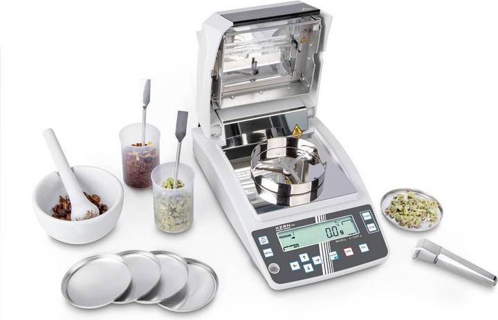 Produktbild Kern Feuchtebestimmer DBS 60-3, Wägebereich 60 g, Ablesbarkeit 0,001 g