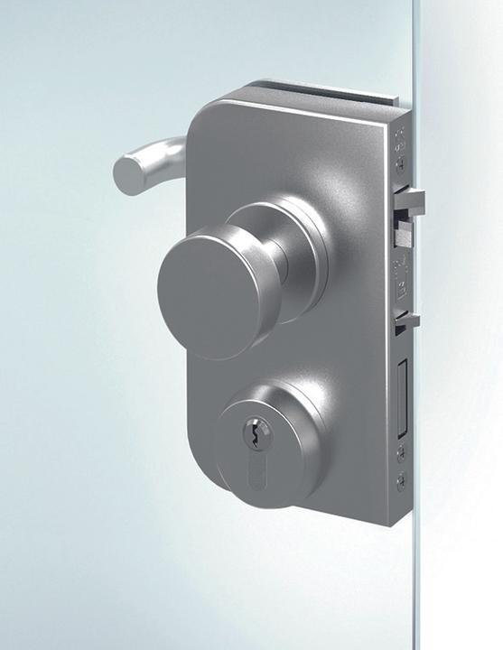 Actual product image Dormakaba Panic glass door lock OFFICE Junior SVP 5000