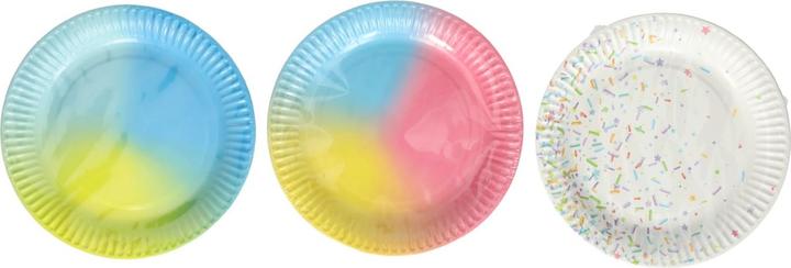 Partyteller aus Papier 18cm, 10 Stk. (10x)