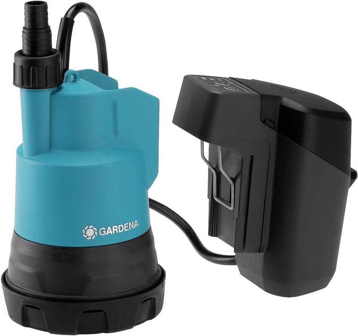 Productafbeelding Gardena Helderwater dompelpomp accu 2000/2 18V P4 (Pomp voor regentonnen)
