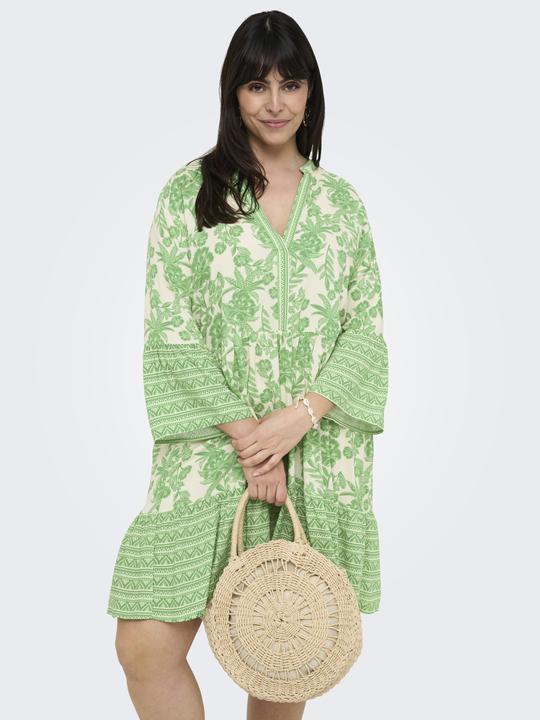 Produktbild Only CARMARRAKESH Kurzes Kleid Tunika mit halber Knopfleiste (42)