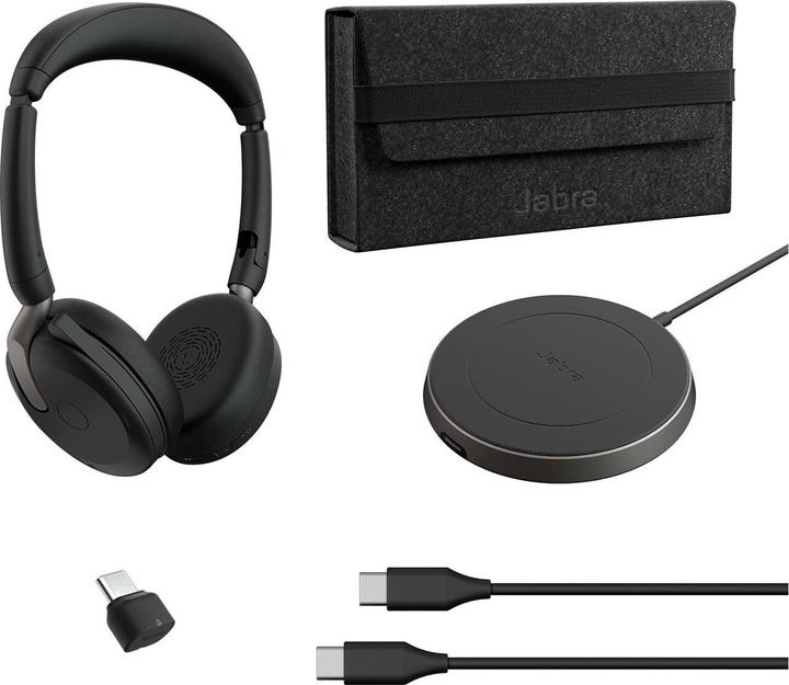 Actual product image Jabra Evolve2 65 Flex (Wireless, USB-C)