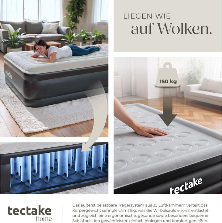 Produktbild tectake AirDreams (101 x 200 cm)