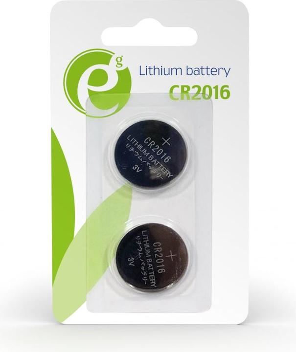 Gembird EG-BA-CR2016-01 Energenie Button (2 Stk., CR2016, 80 mAh)