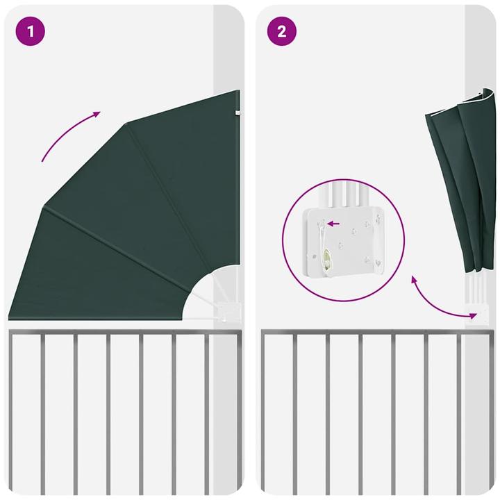 Produktbild vidaXL Balkon Sichtschutz (115 cm)