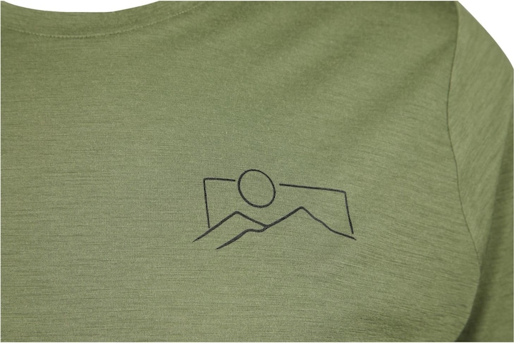 Image du produit Stoic Merino155 LaholmSt. Print T-Shirt Mountain (4XL)