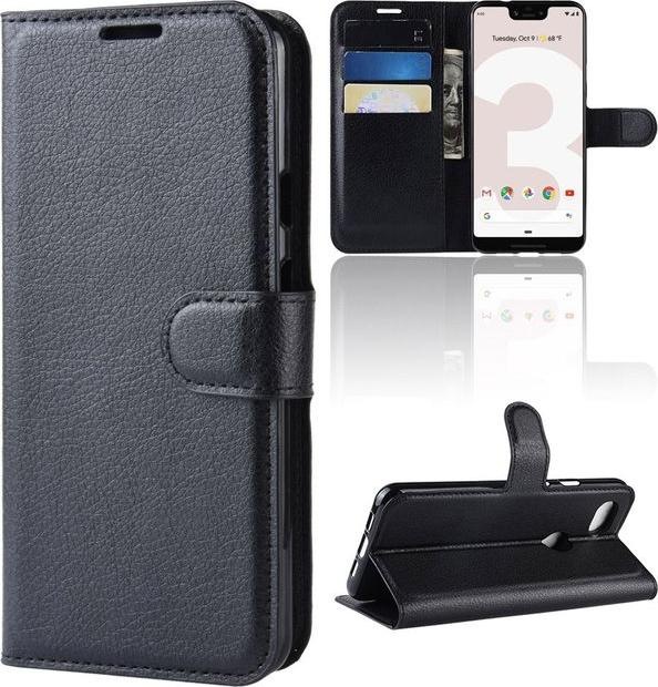 Produktbild MU Classic Litchi Leder Bookcover Series (Google Pixel 3a XL)